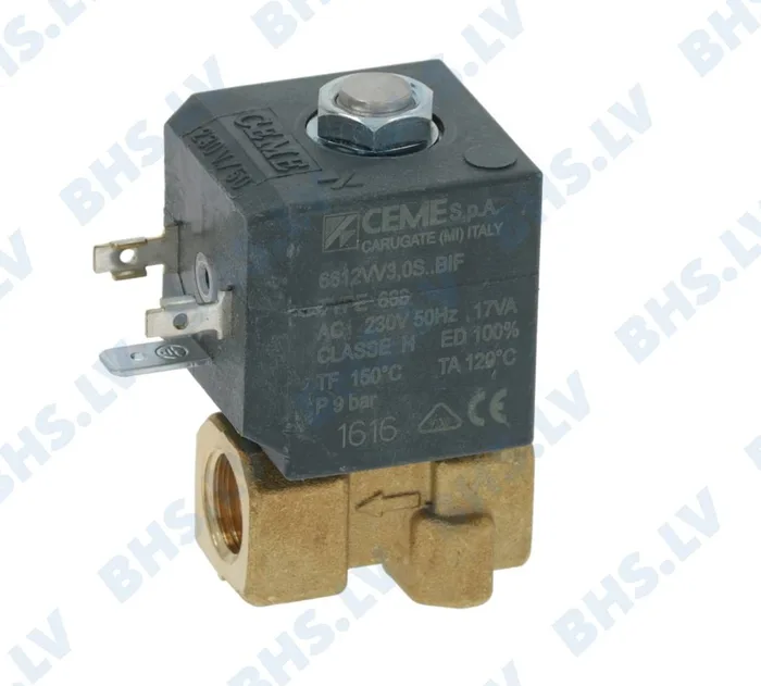 2-WAY SOLENOID VALVE CEME ø 1/4"F 230V test variant