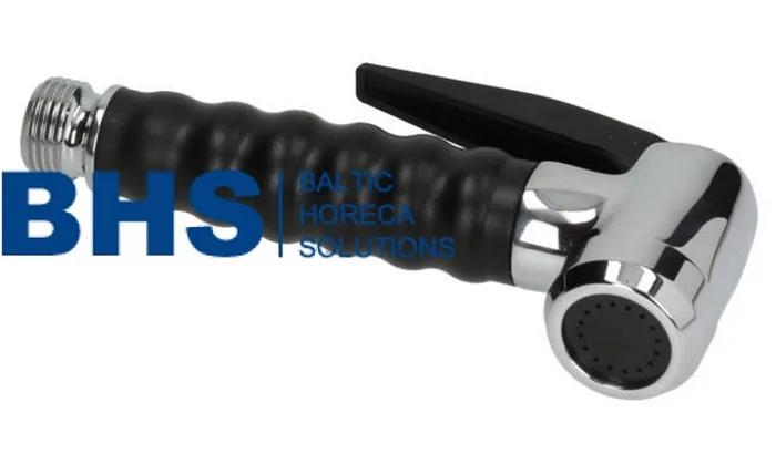 BLACK SHOWER HEAD ECO ø 1/2