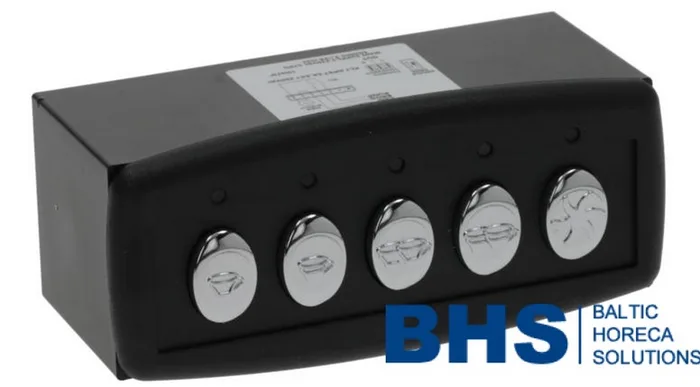 BOARD 5 PUSH-BUTTONS 230V 50/60Hz