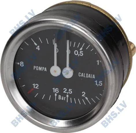 BOILER-PUMP PRESSURE GAUGE ø 60 mm