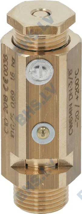 BOILER VALVE ø 3/8"M - 1.6 bar CE/PED