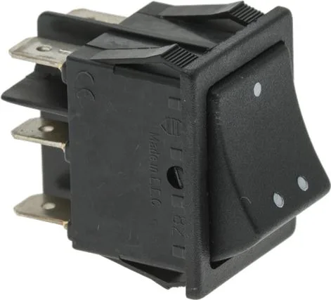 CHANGEOVER SWITCH 2 POLE BLACK BU. SCREE