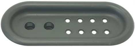 CONTROL PANEL ABS GREY 313x132 mm