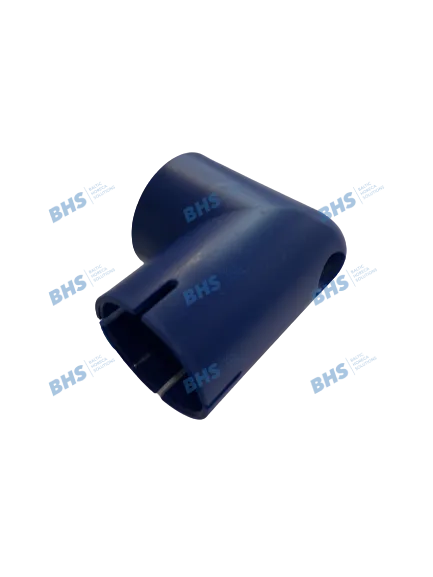 Curved tap powder container