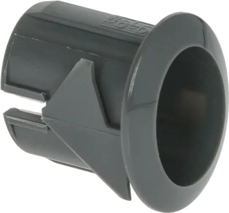 ELLIPT. PUSH-BUTT. HOUSING 17x13mm GREY