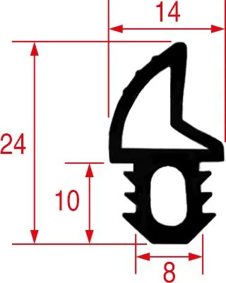 GASKET FOR OVEN DOOR