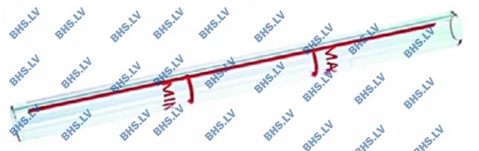 LEVEL GLASS ø 11x140 mm