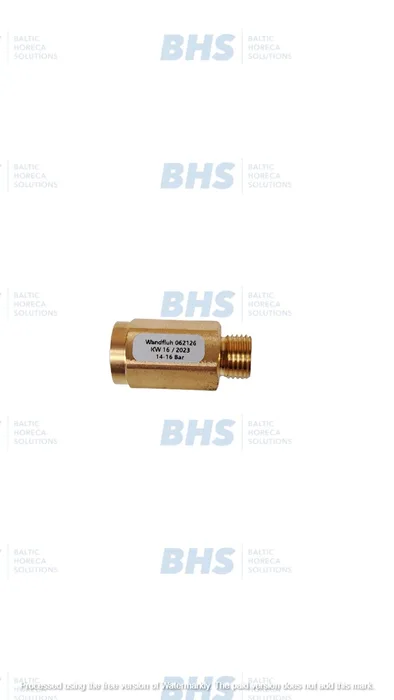 Pressure relief valve 16bar Ecobrass