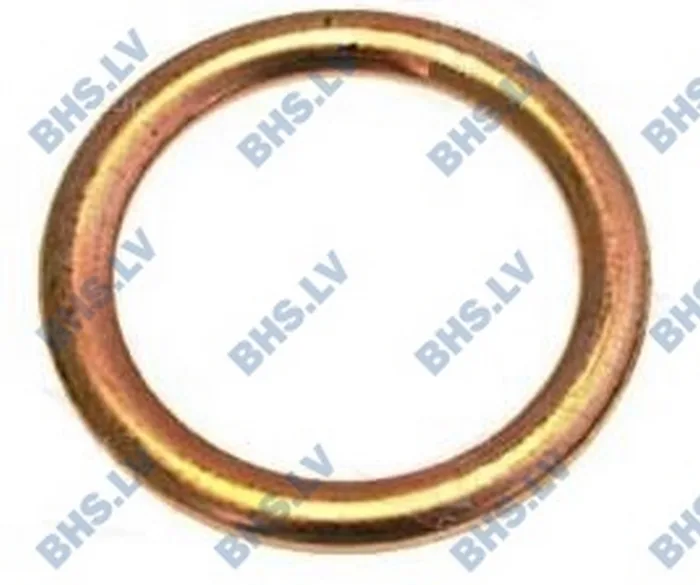 ROUND COPPER GASKET ø22x16.5x2.2 mm