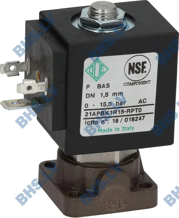SOLENOID VALVE ODE 2-WAY 230/240V 8W