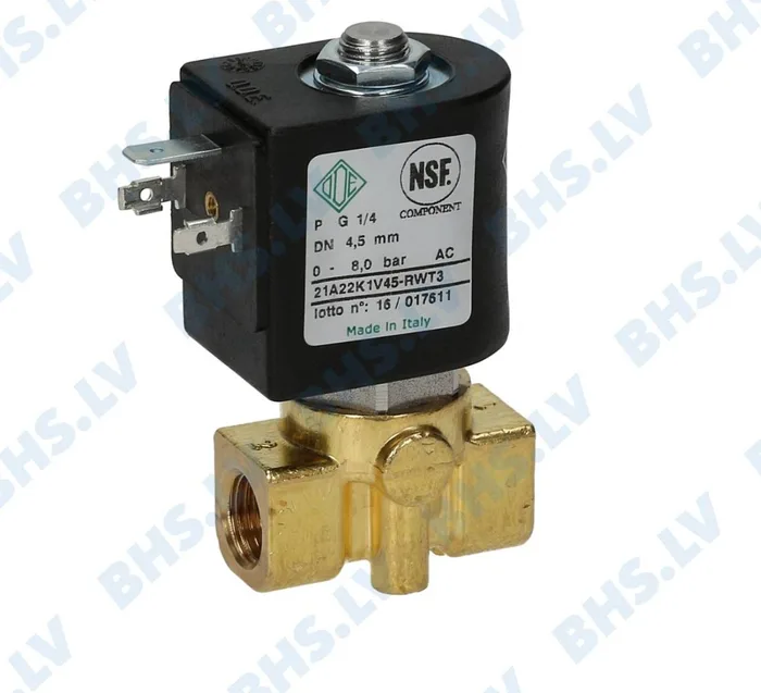 SOLENOID VALVE ODE 2 WAYS ø 1/4" 230V