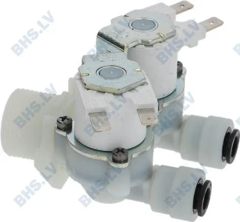SOLENOID VALVE RPE 2 WAYS 180° ø 8 mm