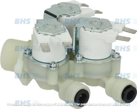 SOLENOID VALVE RPE 3 WAYS 180° ø 8 mm
